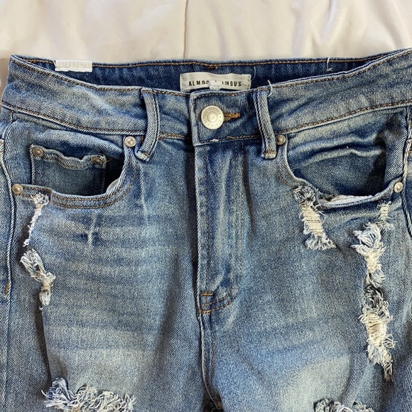 Destressed Denim Jeans - Picture 2 of 4